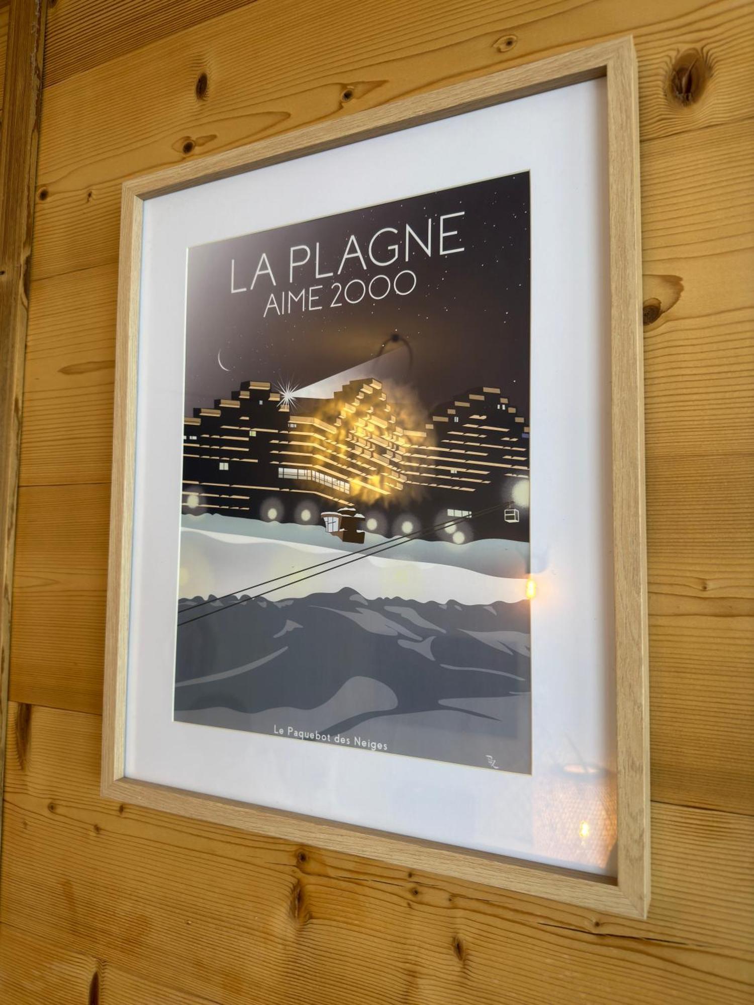 Paquebot Des Neiges - Appartement 4 Personnes - Vue Mont Blanc La Plagne Exteriér fotografie