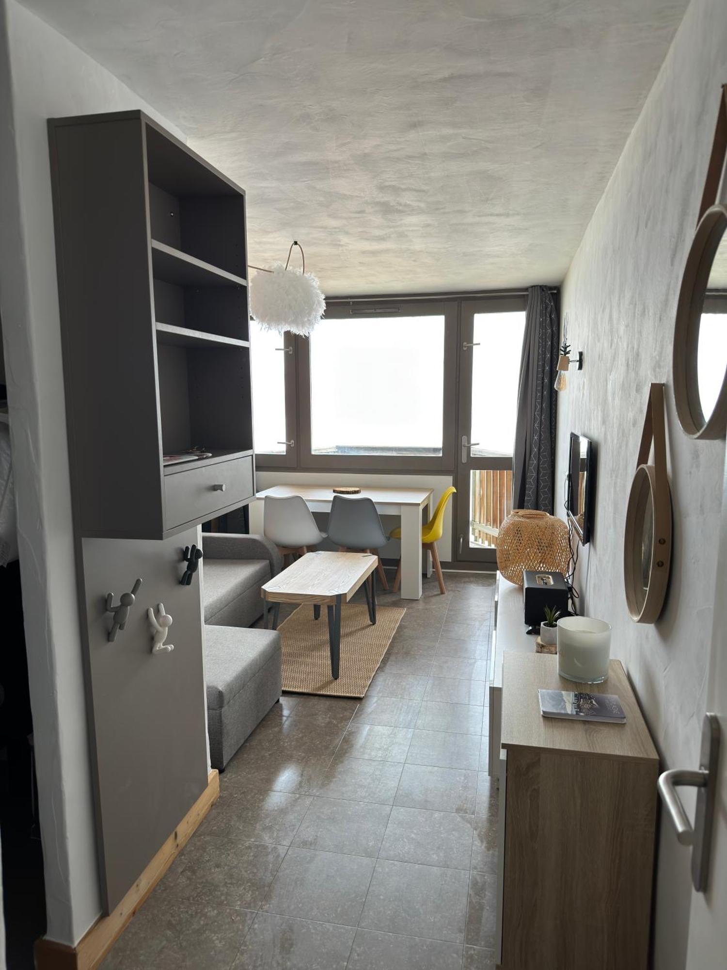 Paquebot Des Neiges - Appartement 4 Personnes - Vue Mont Blanc La Plagne Exteriér fotografie