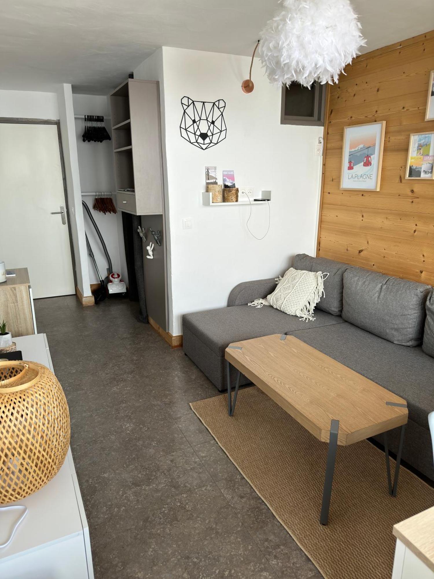 Paquebot Des Neiges - Appartement 4 Personnes - Vue Mont Blanc La Plagne Exteriér fotografie
