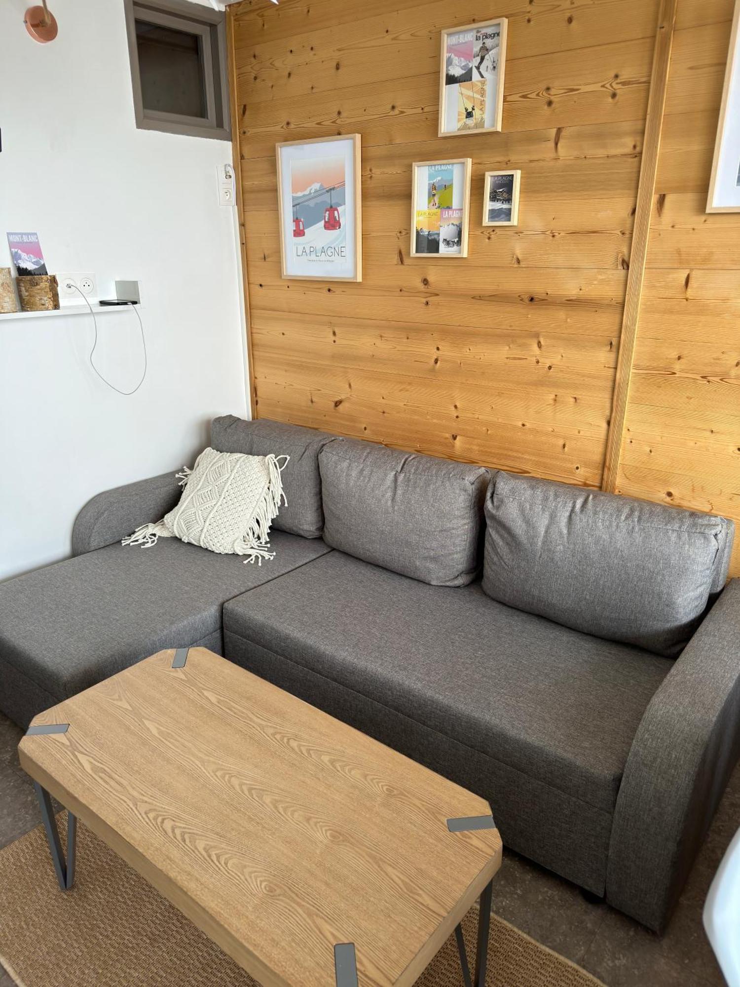 Paquebot Des Neiges - Appartement 4 Personnes - Vue Mont Blanc La Plagne Exteriér fotografie