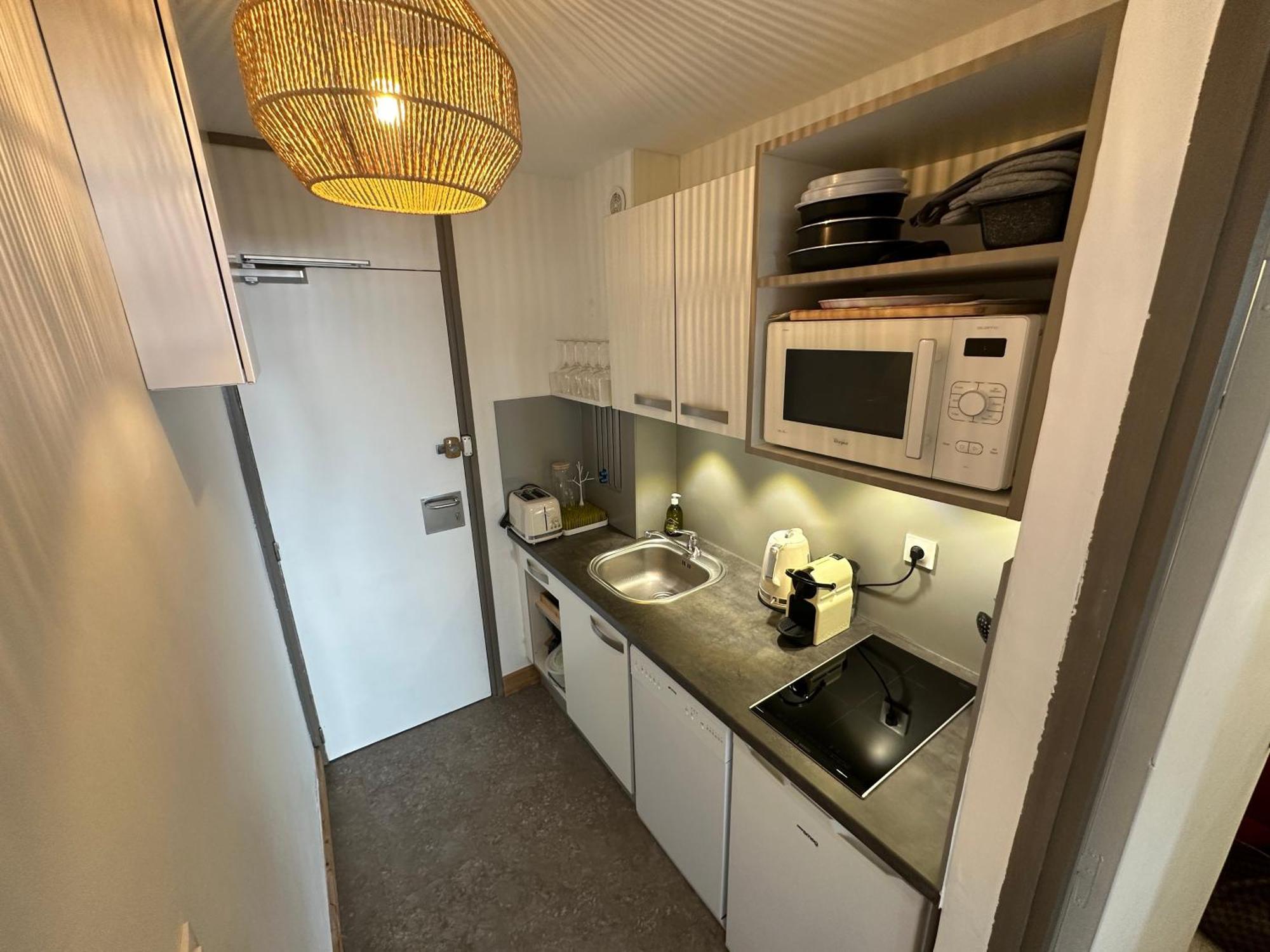 Paquebot Des Neiges - Appartement 4 Personnes - Vue Mont Blanc La Plagne Exteriér fotografie