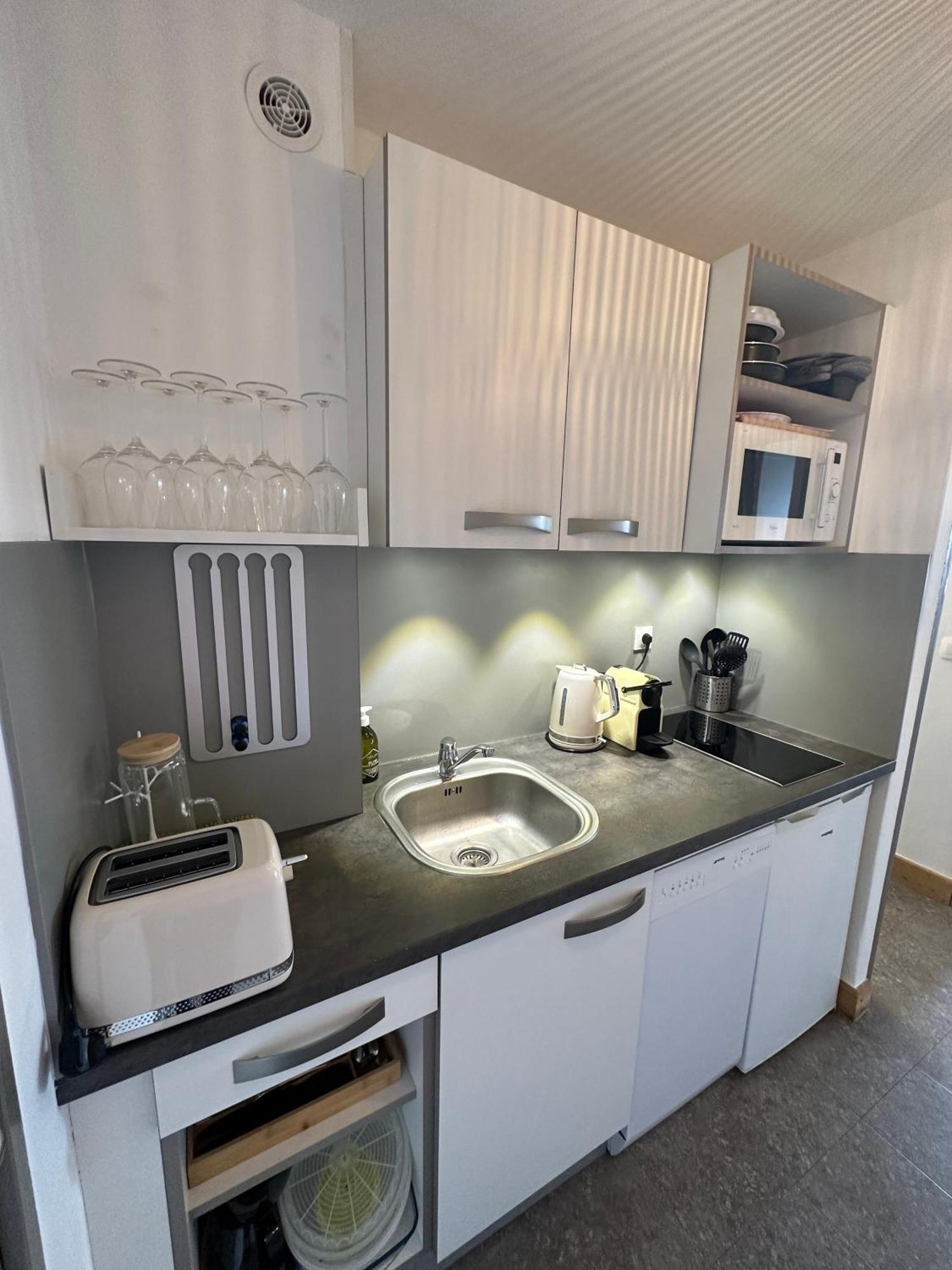 Paquebot Des Neiges - Appartement 4 Personnes - Vue Mont Blanc La Plagne Exteriér fotografie